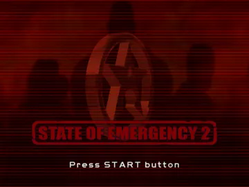 State of Emergency 2 screen shot title